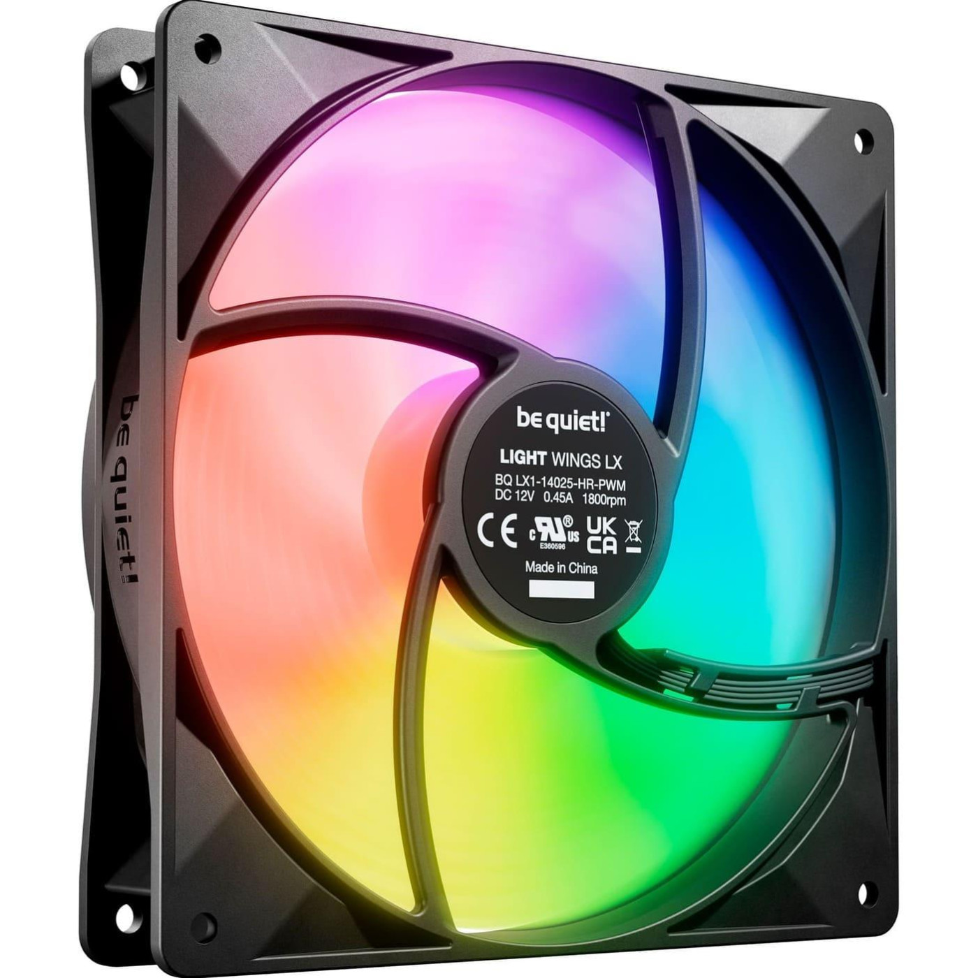 Комплект вентиляторів Be quiet! LIGHT WINGS LX 140mm PWM high-speed 3 шт (BL130)