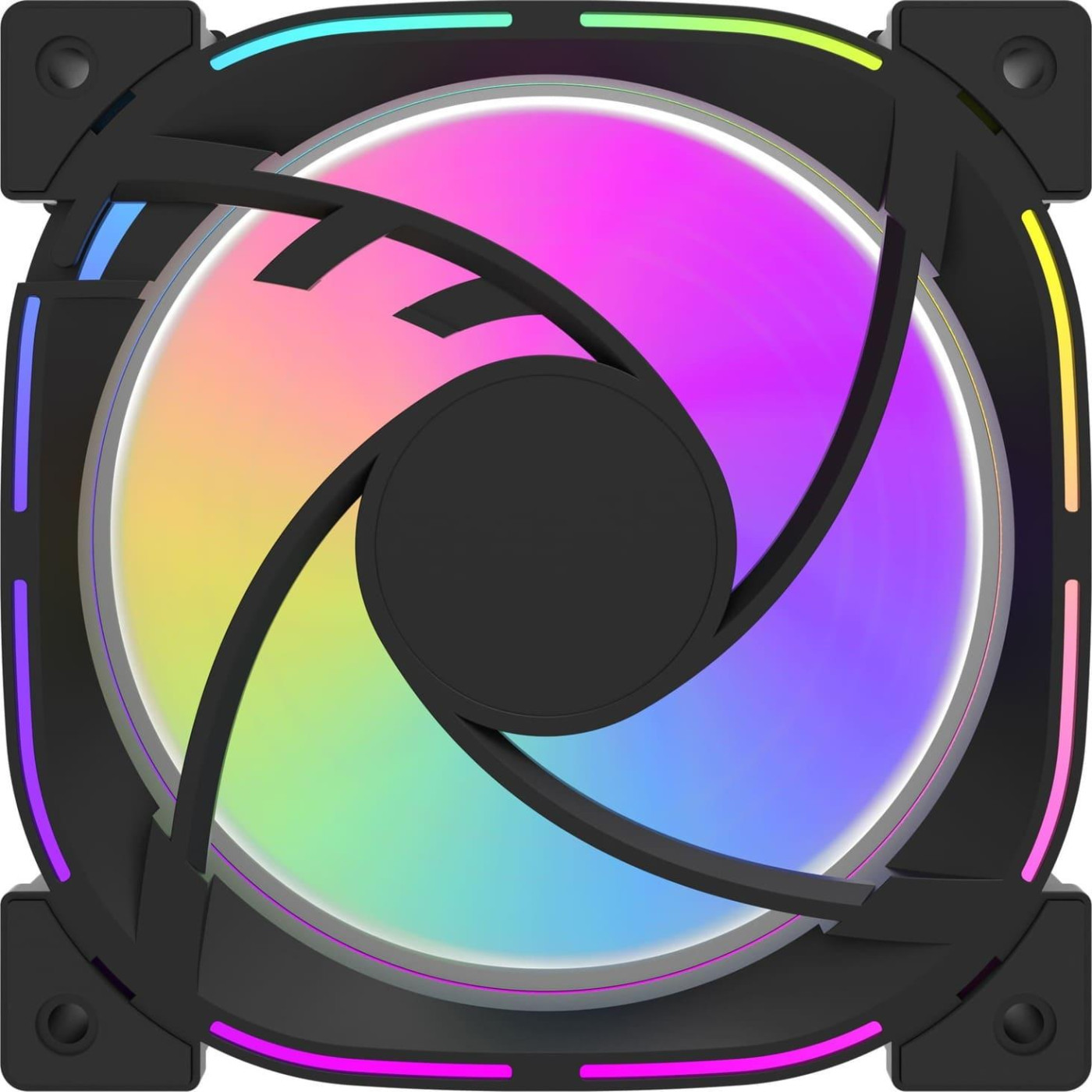 Вентилятор 120MM Darkflash INF24 PRO SINGLE PWM Black