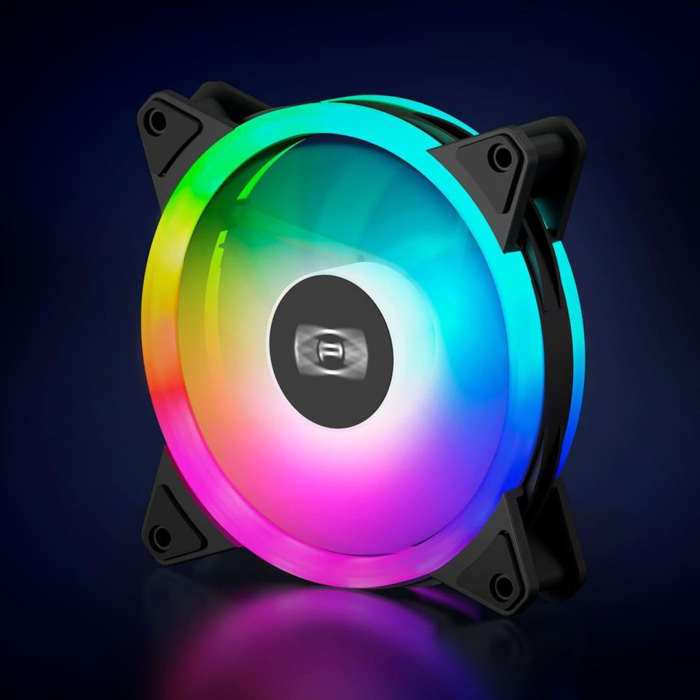 Комплект вентиляторов PcCooler F3 T120 120мм ARGB BK 3IN1 (F3 T120 ARGB BK 3IN1)