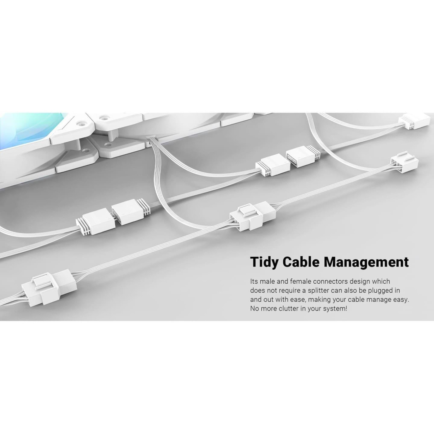 Комплект вентиляторів ID-Cooling TF-12025-PRO ARGB TRIO WHITE (TF-12025-PRO ARGB TRIO WHITE)