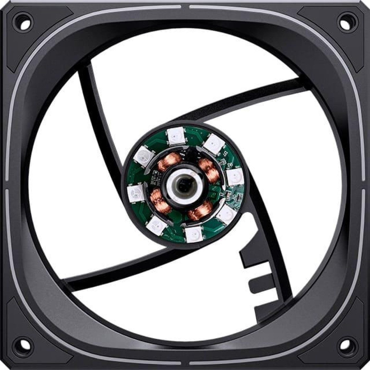 Вентилятор Jonsbo FR-505BR Reverse ARGB Black (FR-505BR Reverse ARGB Black)