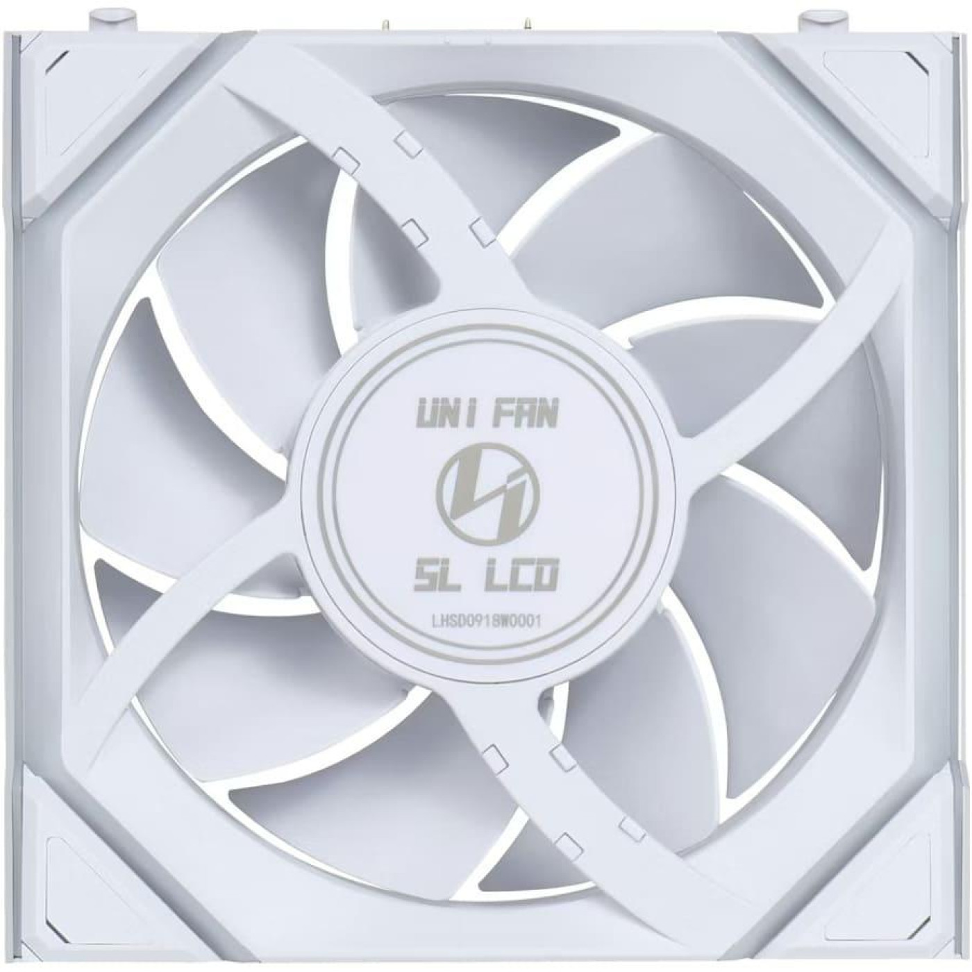 Вентилятор Lian Li UNI Fan SL WIRELESS LCD 120-1 (G99.12SLLCD1W1W.00) White