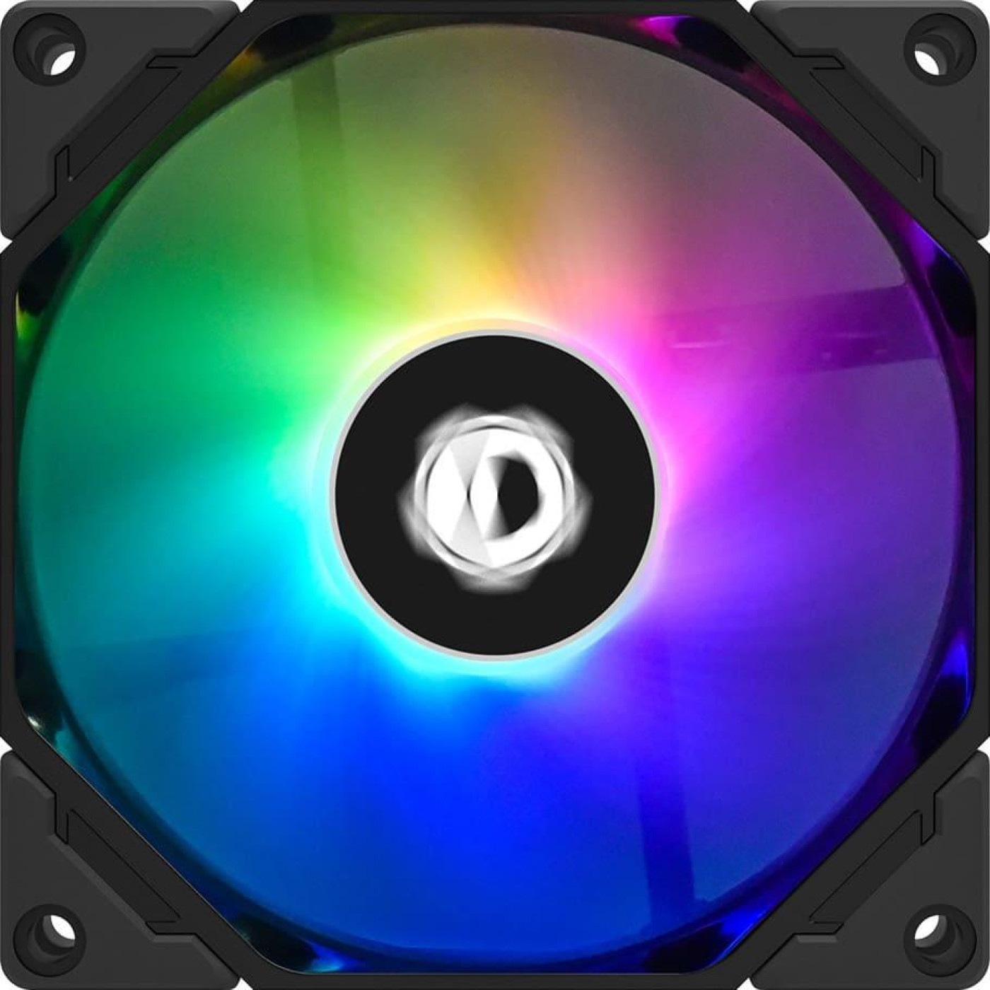 Вентилятор ID-Cooling TF-9215 ARGB, 92x92x15мм, 4-pin, черно-белий (TF-9215 ARGB)