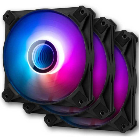 Вентилятор Darkflash Infinity 8 Halo ARGB Black 3-Pack (Infinity 8 Halo ARGB Black 3-Pack)