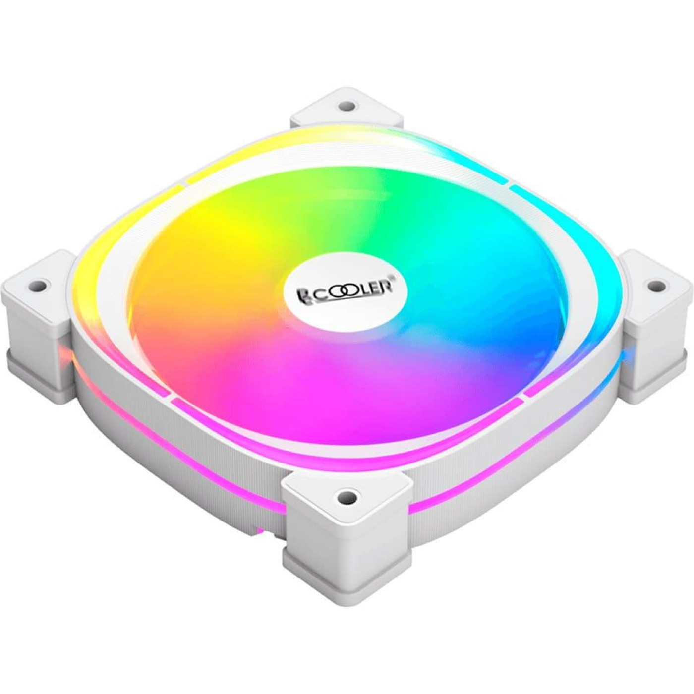 Вентилятор PcCooler EF3 120 ARGB WH (F3-L120WHAM1-GL)