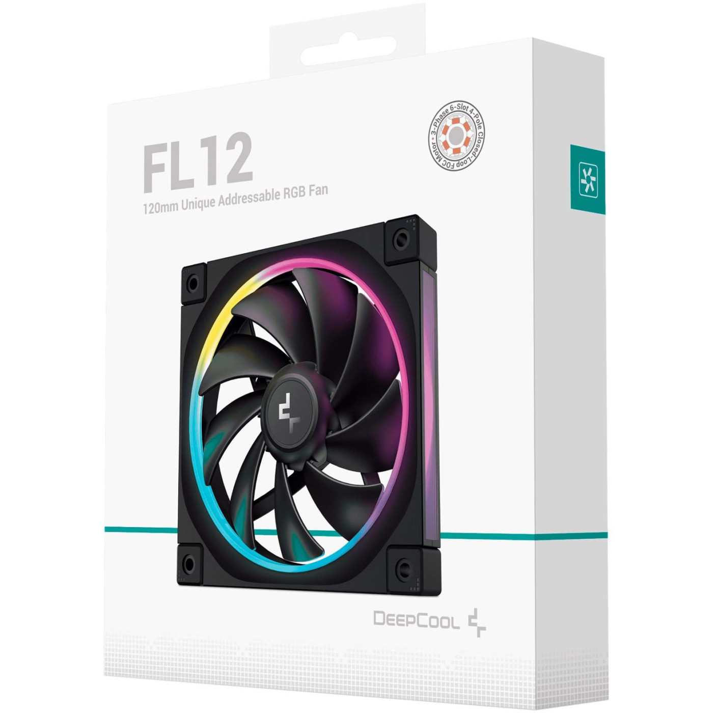 Вентилятор Deepcool FL12 ARGB (R-FL12-BKAPN1-G)