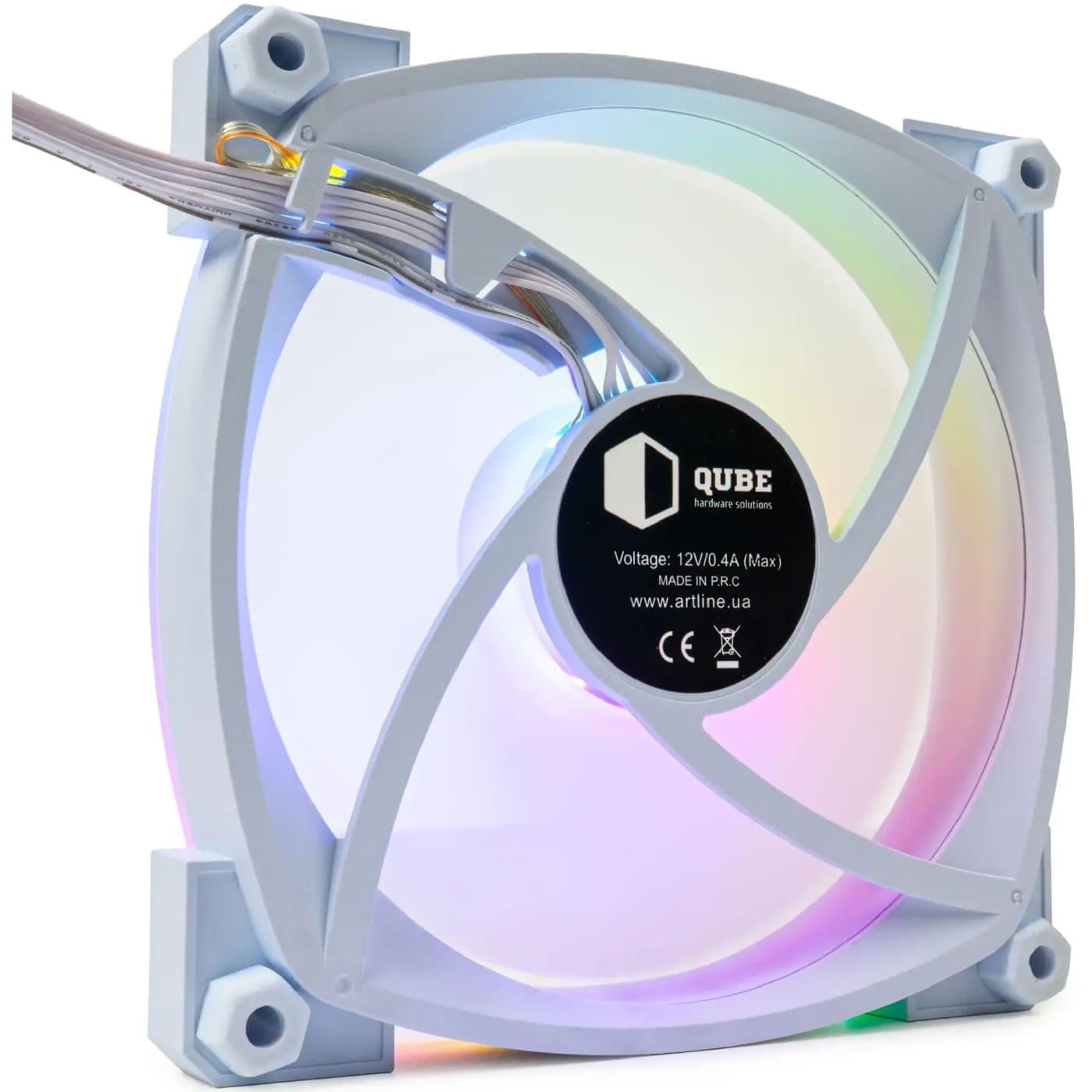 Вентилятор QUBE M55-1 White