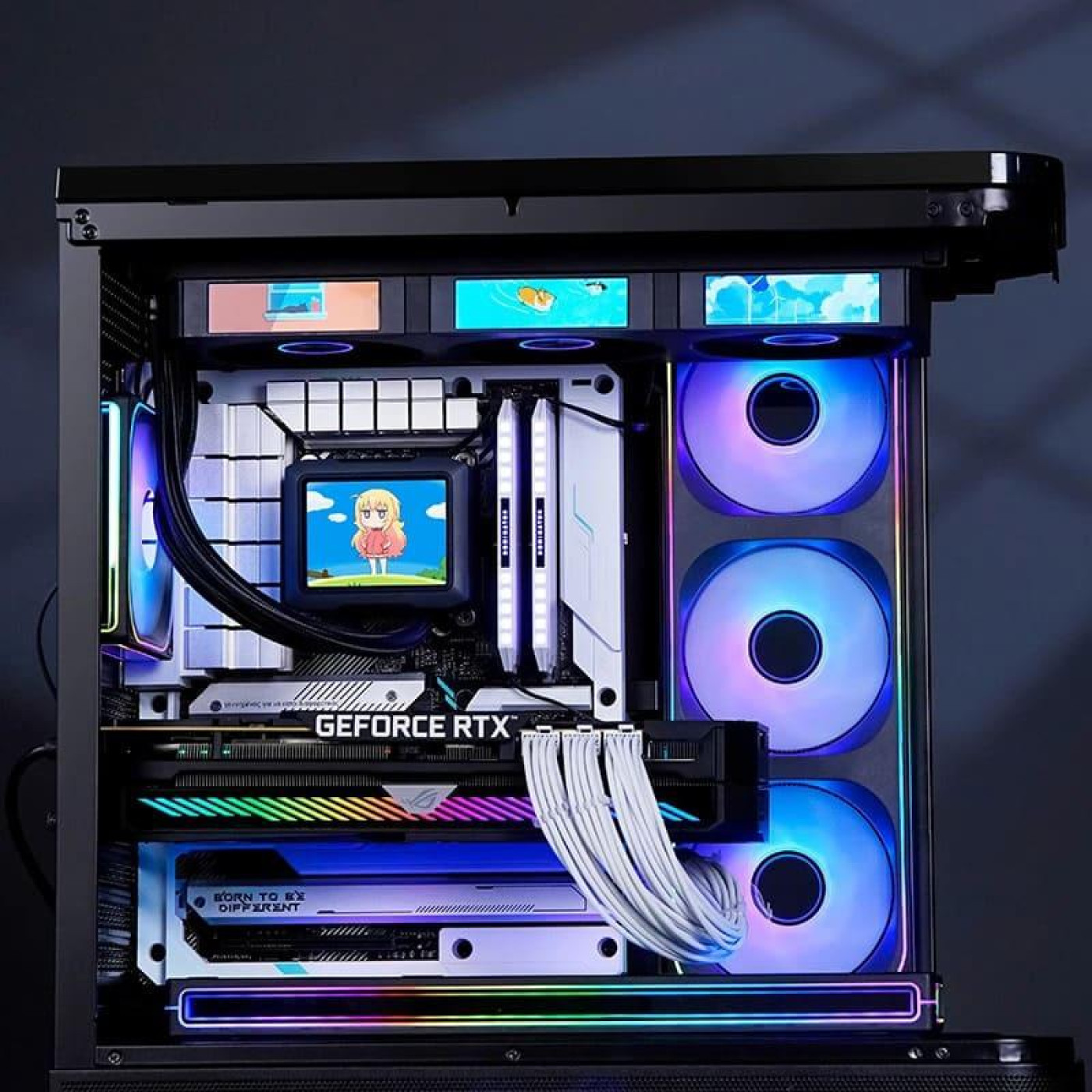 Вентилятор JONSBO ZC-360W 3in1 White U1