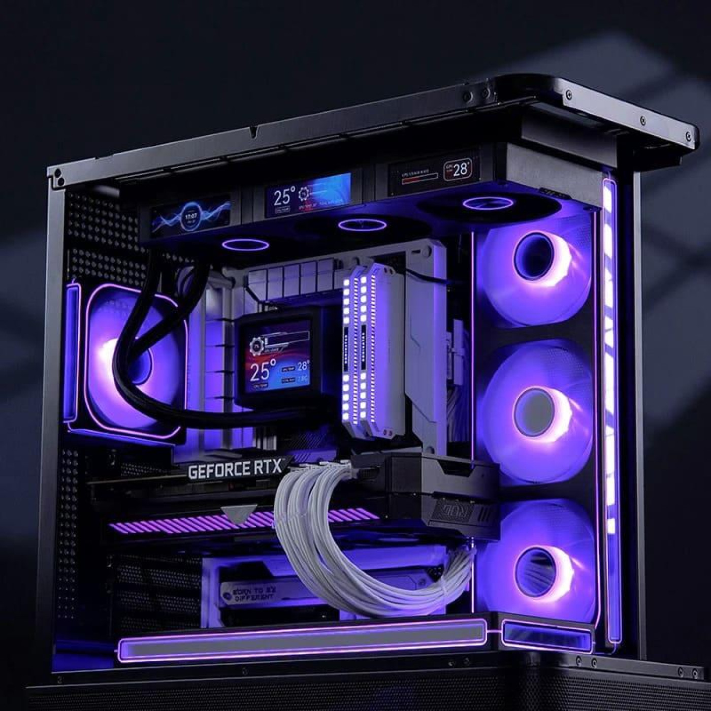 Вентилятор JONSBO ZC-360W 3in1 White U1