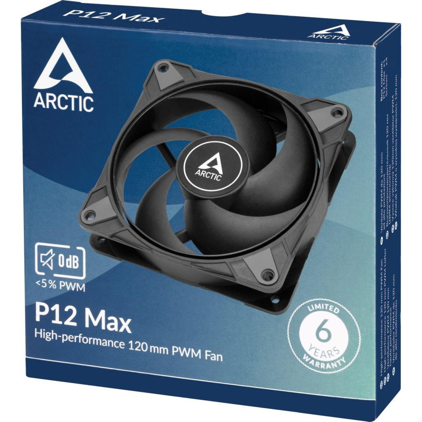 Вентилятор Arctic P12 MAX 120MM ACFAN00280A (ACFAN00280A)