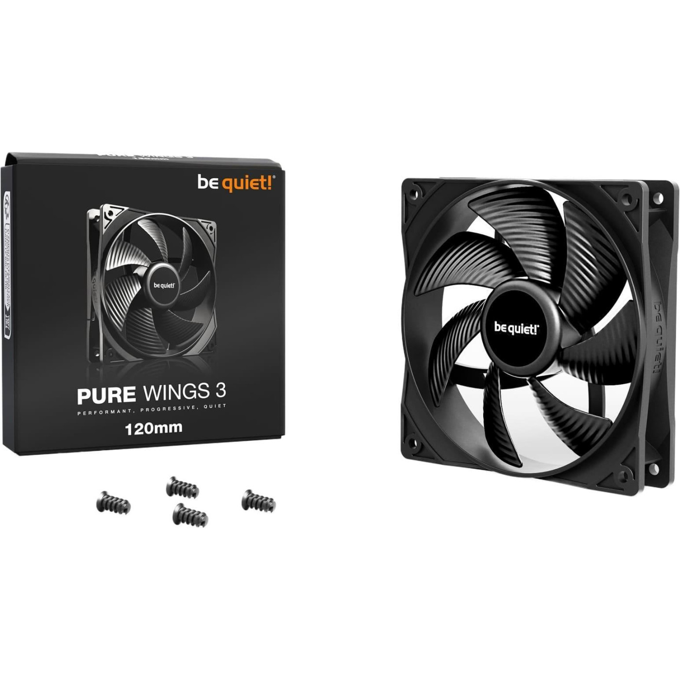 Вентилятор Be quiet! PURE WINGS 3 120mm (BL104)