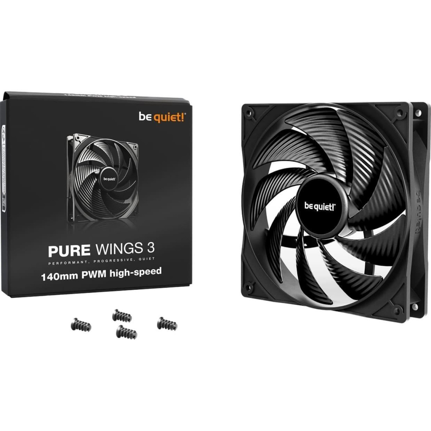 Вентилятор Be quiet! PURE WINGS 3 140mm PWM high-speed (BL109)