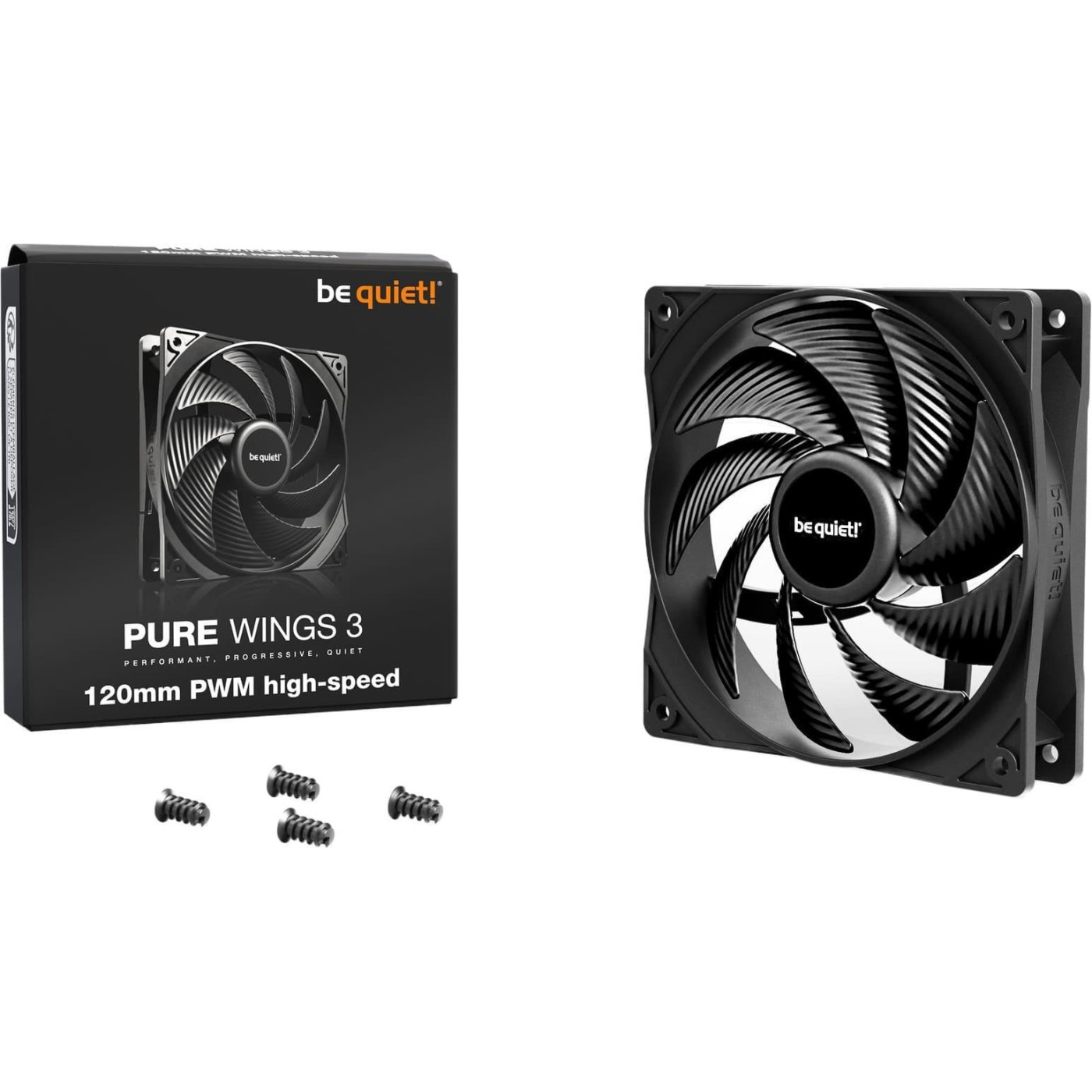 Вентилятор Be quiet! PURE WINGS 3 120mm PWM high-speed (BL106)