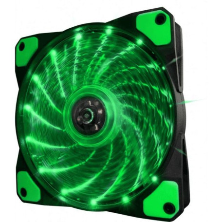 Вентилятор Frime Iris LED Fan 15LED Green (FLF-HB120G15)