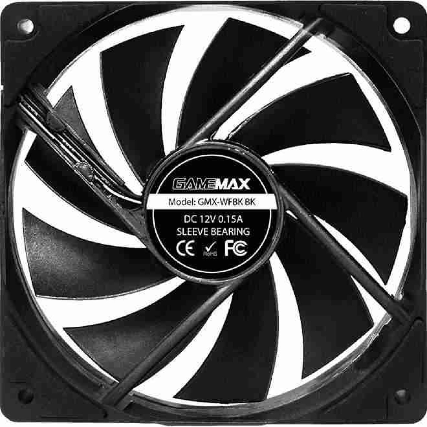 Вентилятор GameMax 120mm (GMX-WFBK-BK)