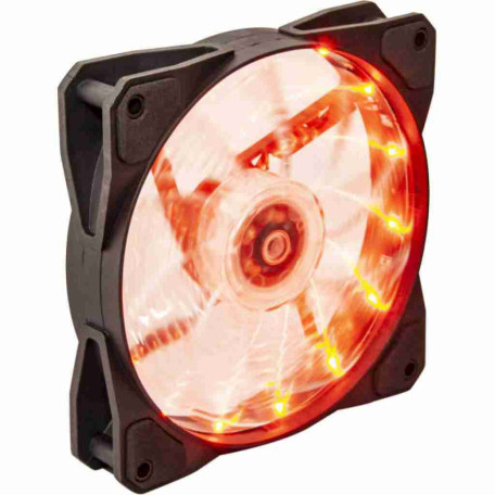 Вентилятор Frime Iris LED Fan 15LED Orange (FLF-HB120O15)