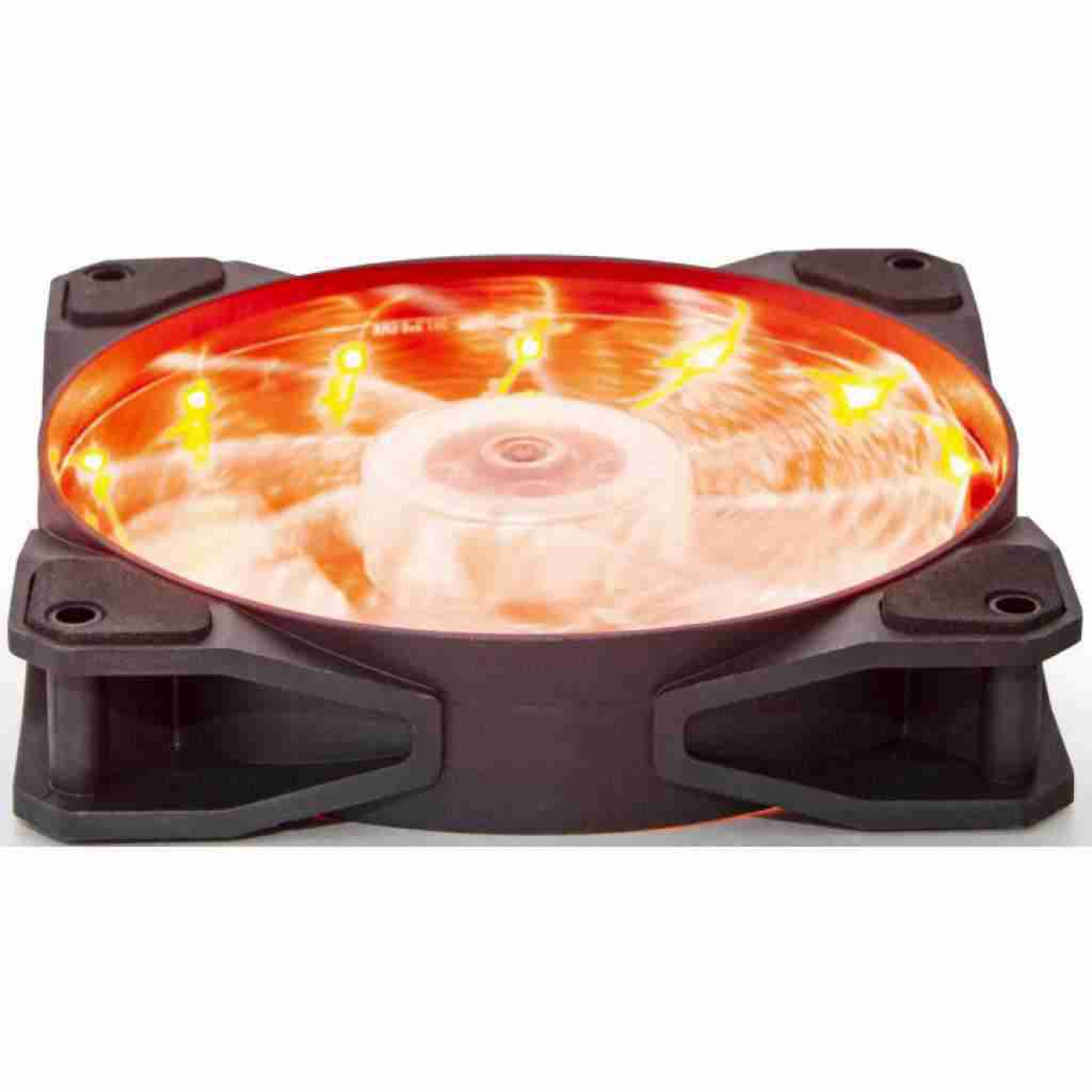 Вентилятор Frime Iris LED Fan 15LED Orange (FLF-HB120O15)