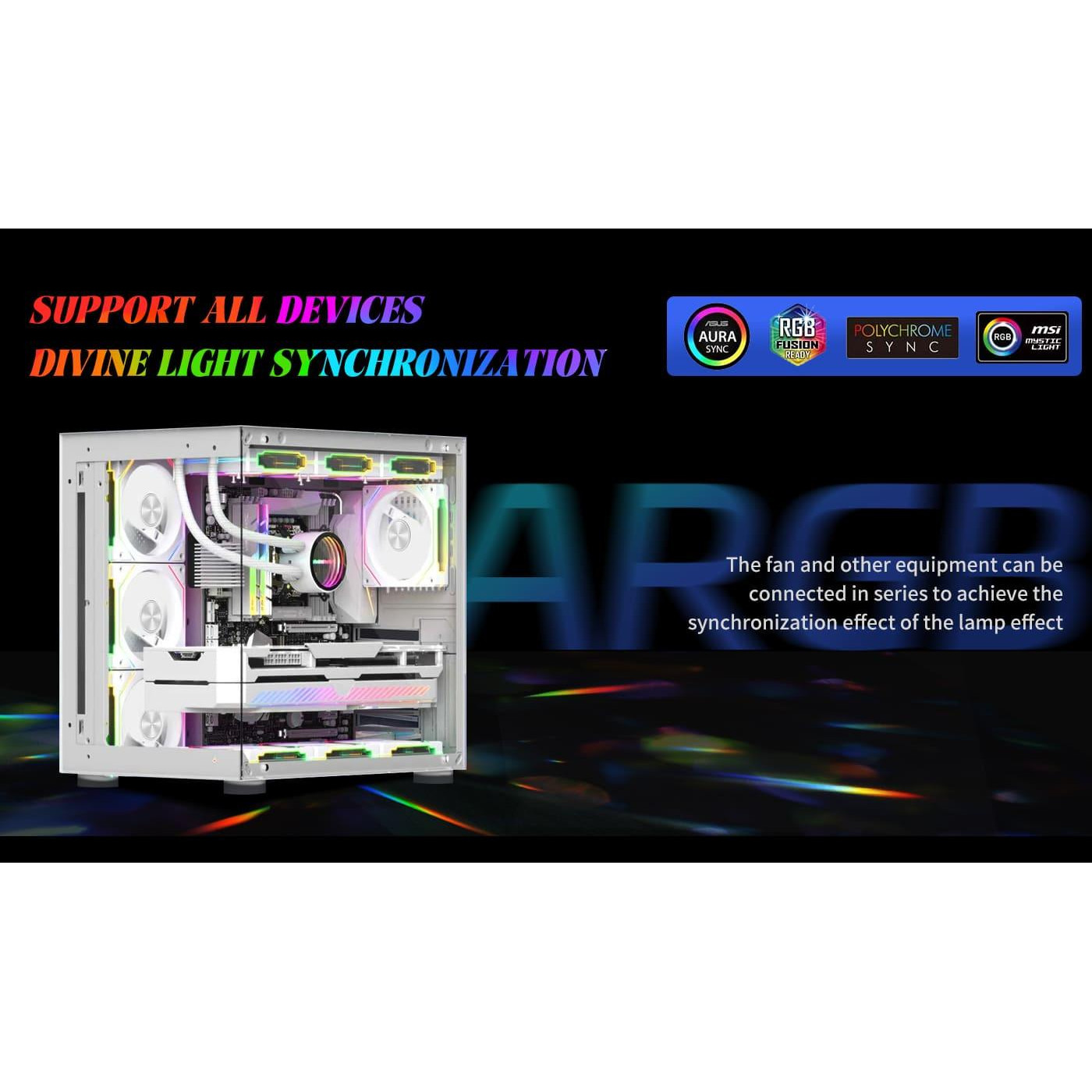 Вентилятор UPSIREN UF-2 PRISM 5 PRO BLACK REGULAR (UF-2 PRISM 5 PRO BLACK REGULAR) Б/в