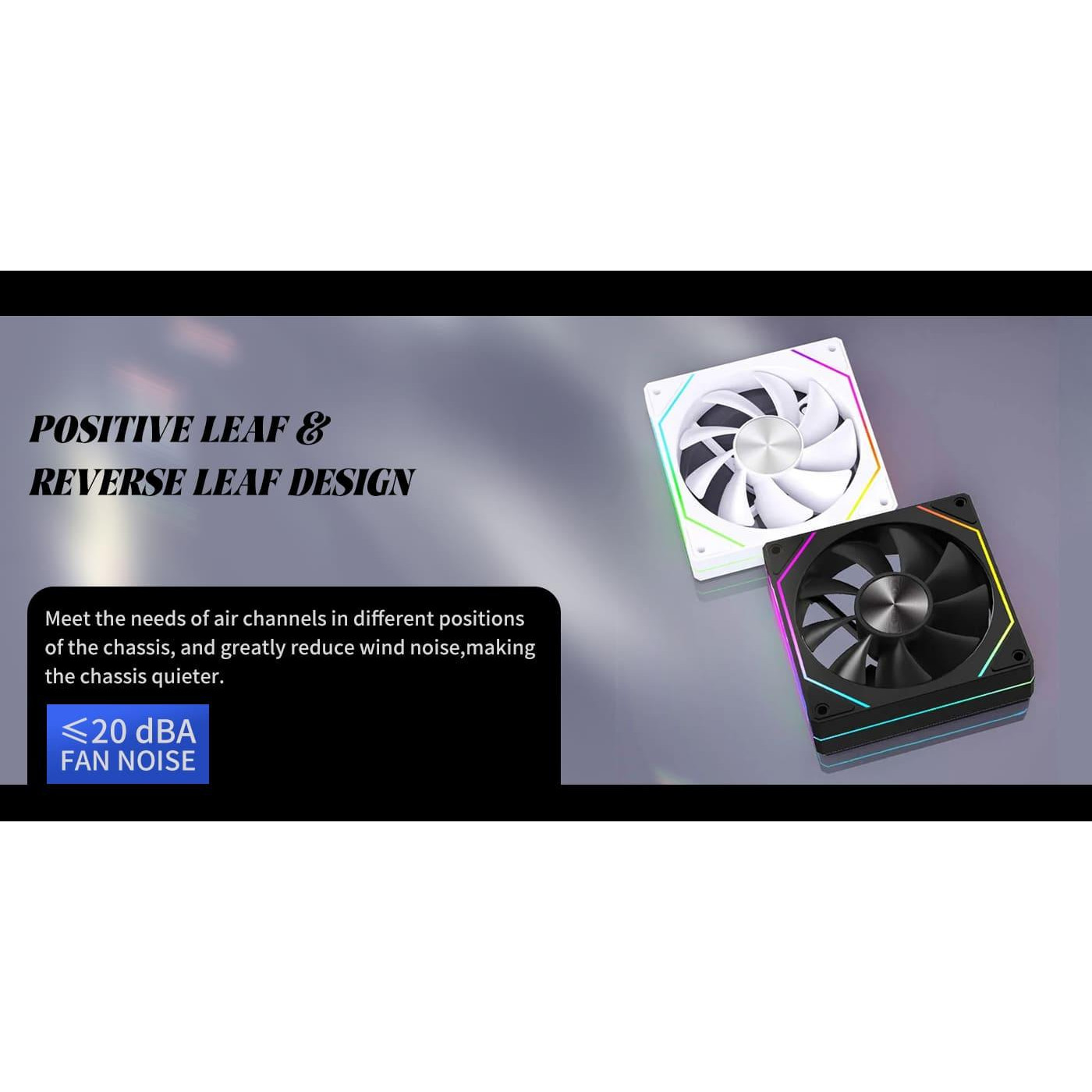 Вентилятор UPSIREN UF-2 PRISM 5 PRO BLACK REGULAR (UF-2 PRISM 5 PRO BLACK REGULAR) Б/в