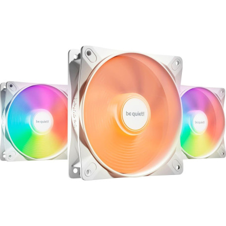 Комплект вентиляторів Be quiet! LIGHT WINGS LX 120mm PWM high-speed білий в комплекті 3 шт.(BL125) (BL125)