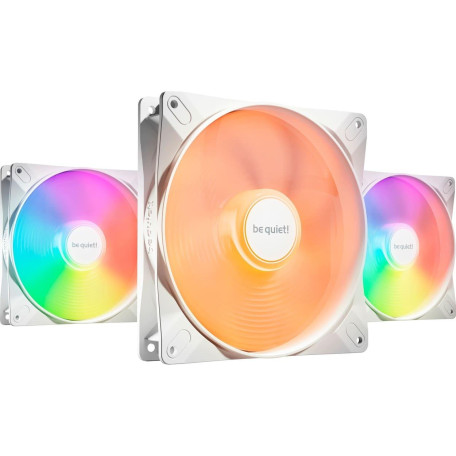 Комплект вентиляторів Be quiet! LIGHT WINGS LX 140mm PWM white 3 шт (BL128)