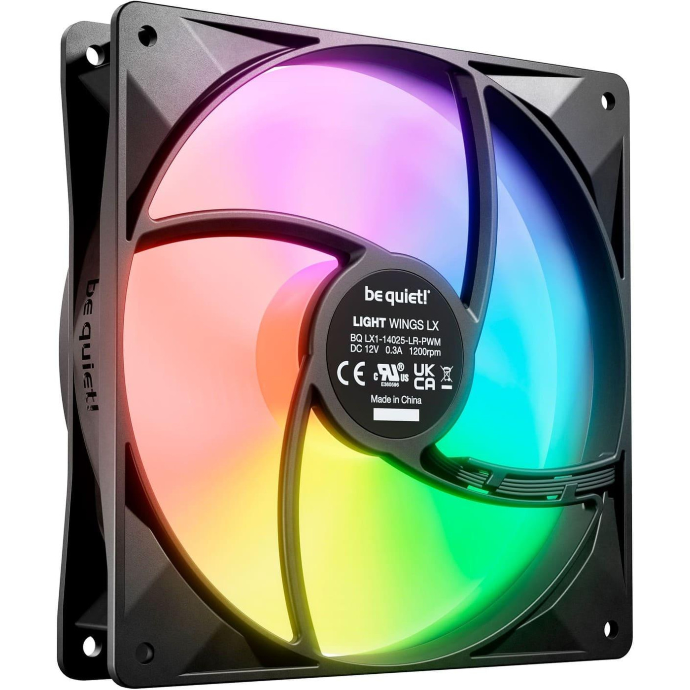 Комплект вентиляторів Be quiet! LIGHT WINGS LX 140mm PWM 3 шт (BL127)