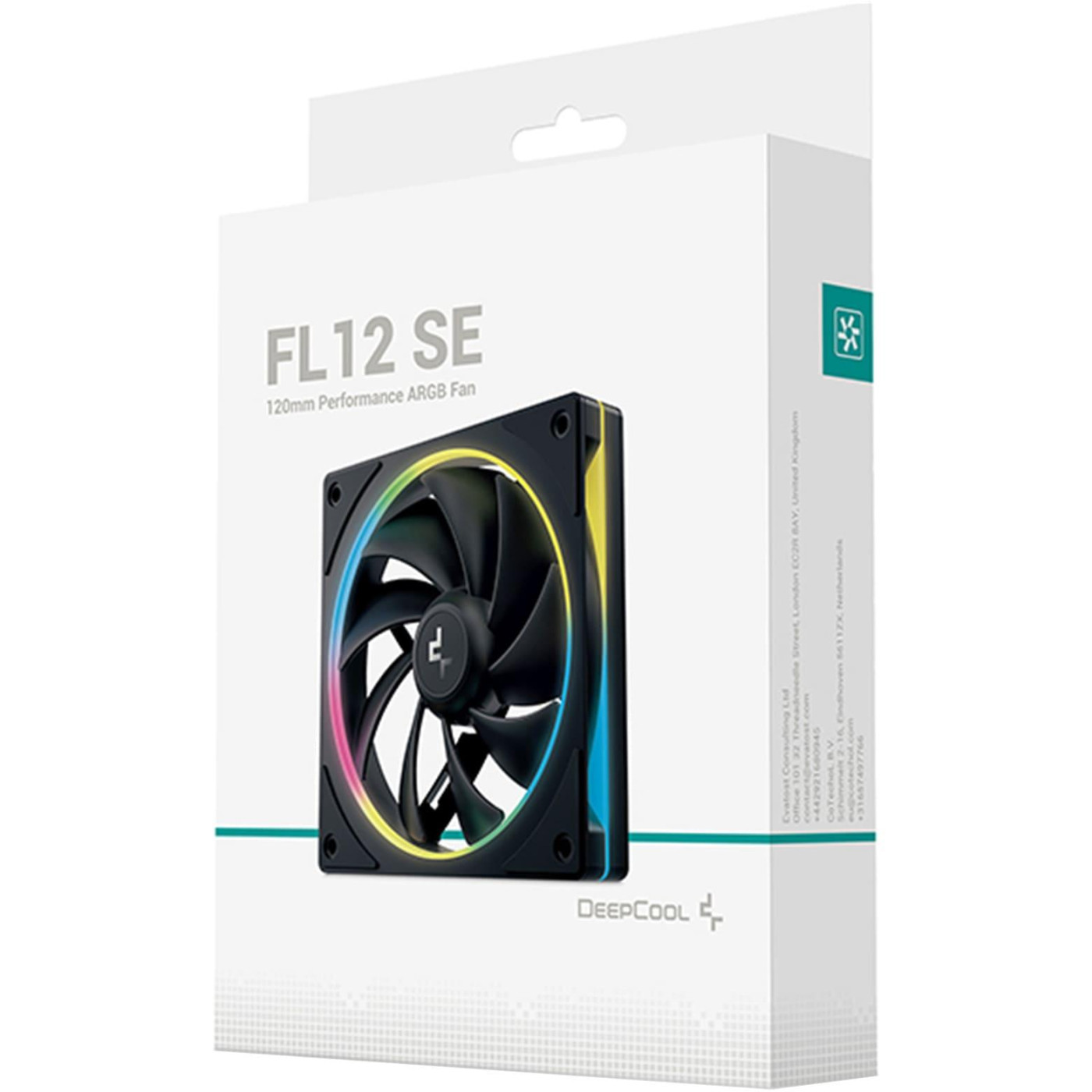 Вентилятор Deepcool FL12SE 120мм PWM (R-FL12SE-BKAPN1-G)