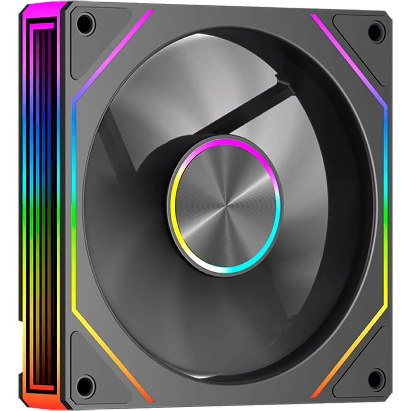 Вентилятор PcCooler FG120R 120мм ARGB BK Reverse (F1G12R-BKAC112-GL)