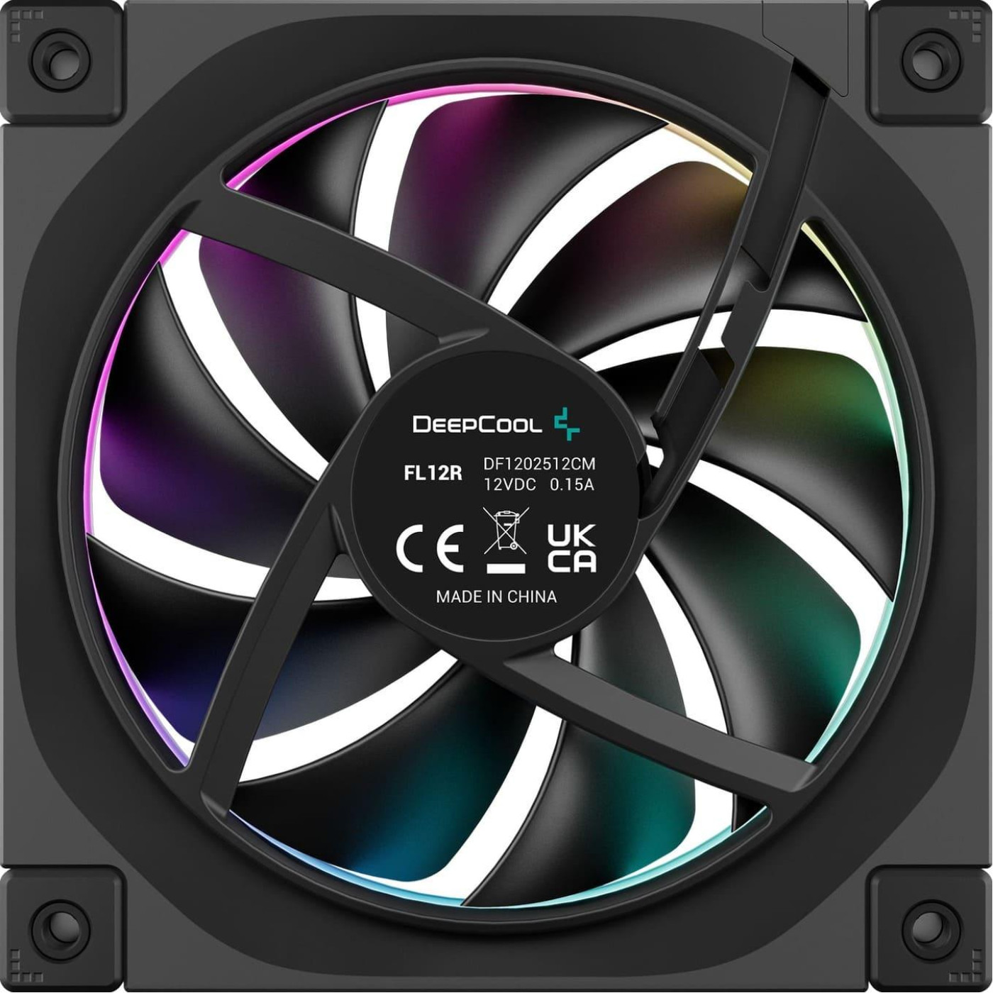 Комплект вентиляторов Deepcool FL12R 3IN1 120мм ARGB Reverse (R-FL12R-BKAPN3-G)