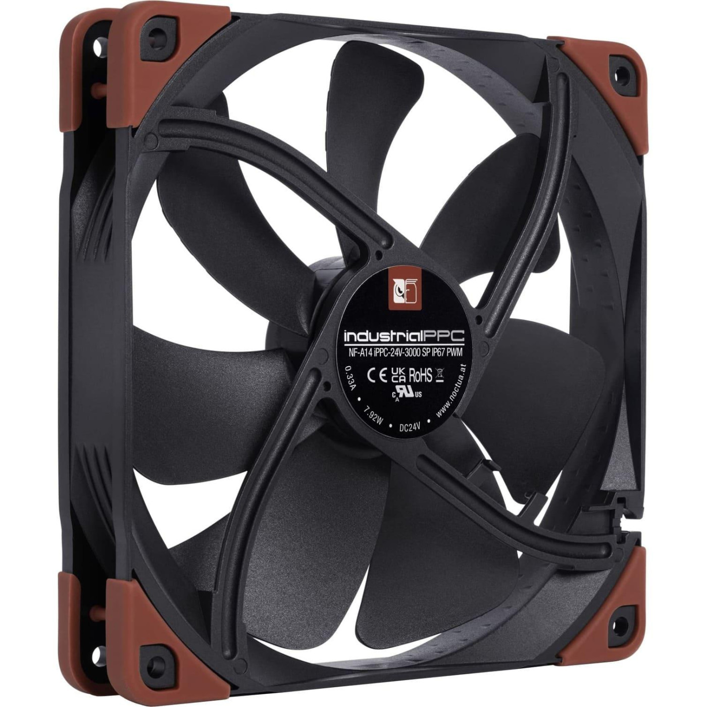 Вентилятор Noctua NF-A14iPPC-24V-3000 SP IP67 PWM 140мм
