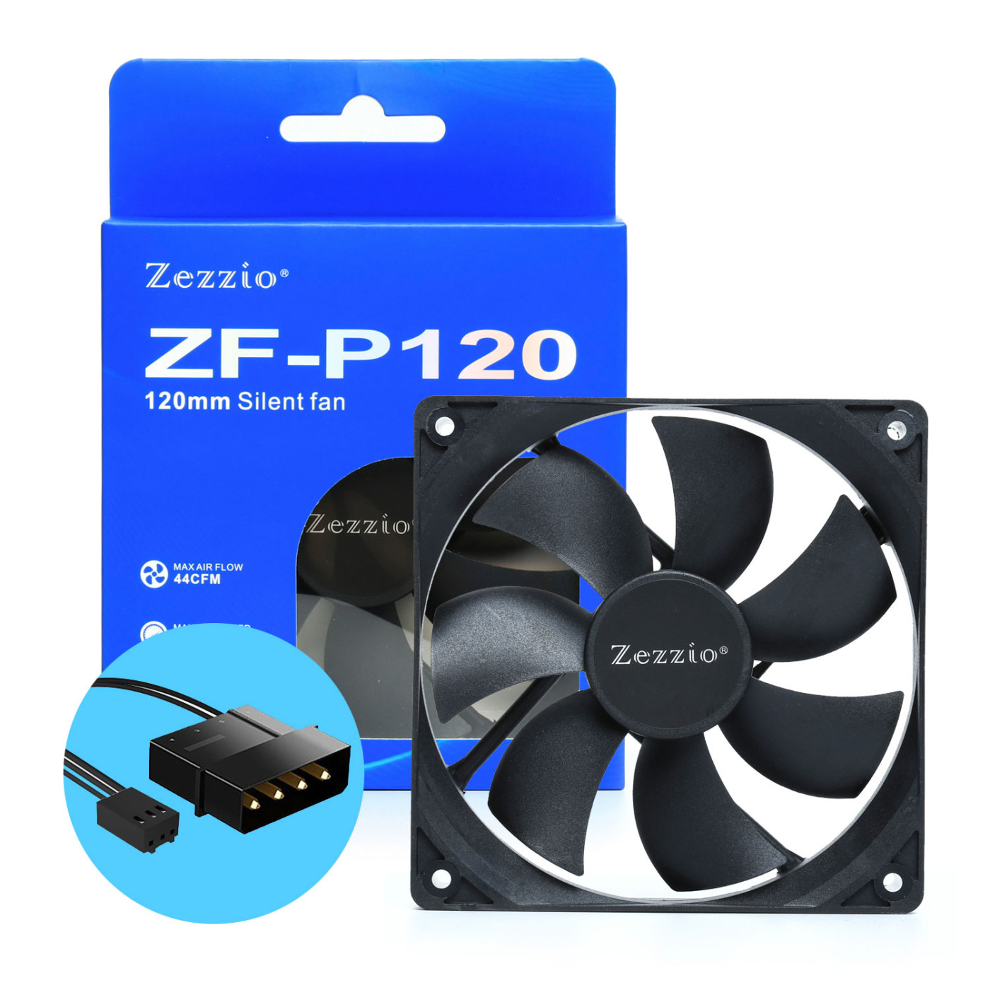 Вентилятор Zezzio ZF-P120 (ZF-P120)