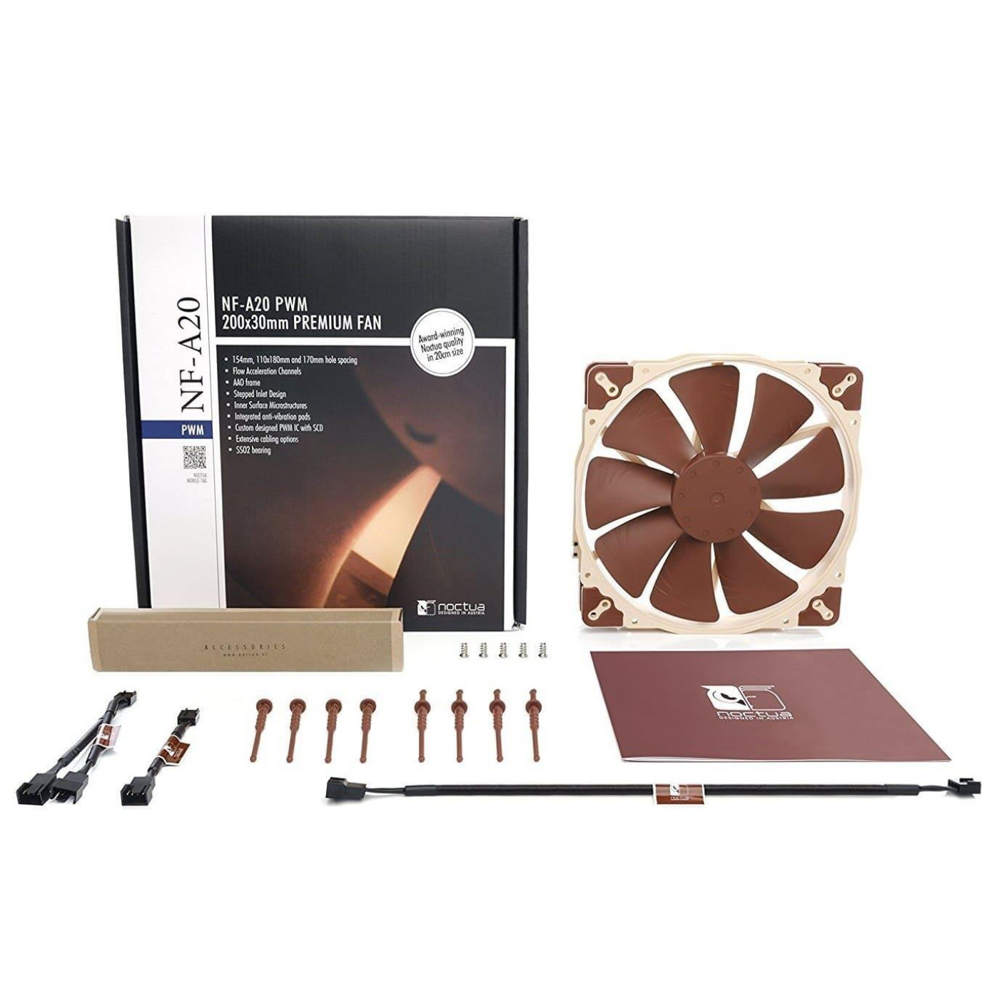 Вентилятор Noctua NF-A20 PWM (NF-A20 PWM)