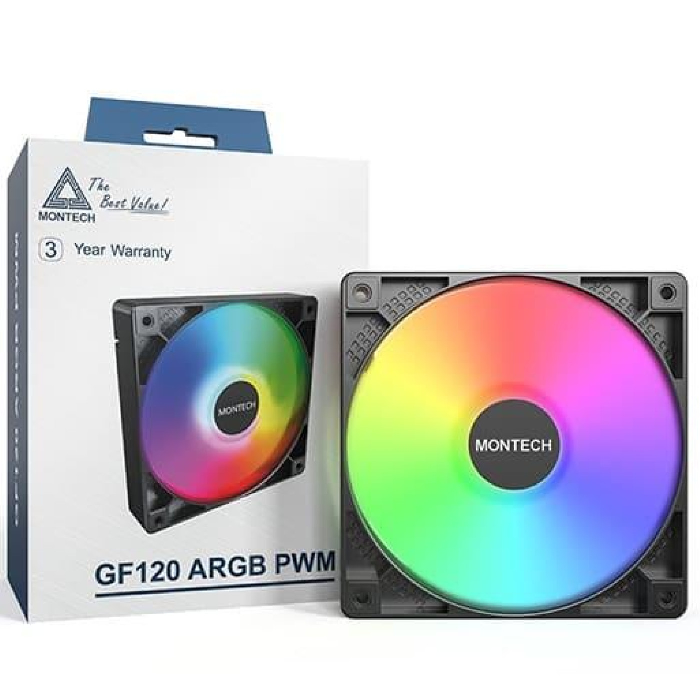 Вентилятор MONTECH 120MM GF120 PWM BLACK (GF120 PWM BLACK)