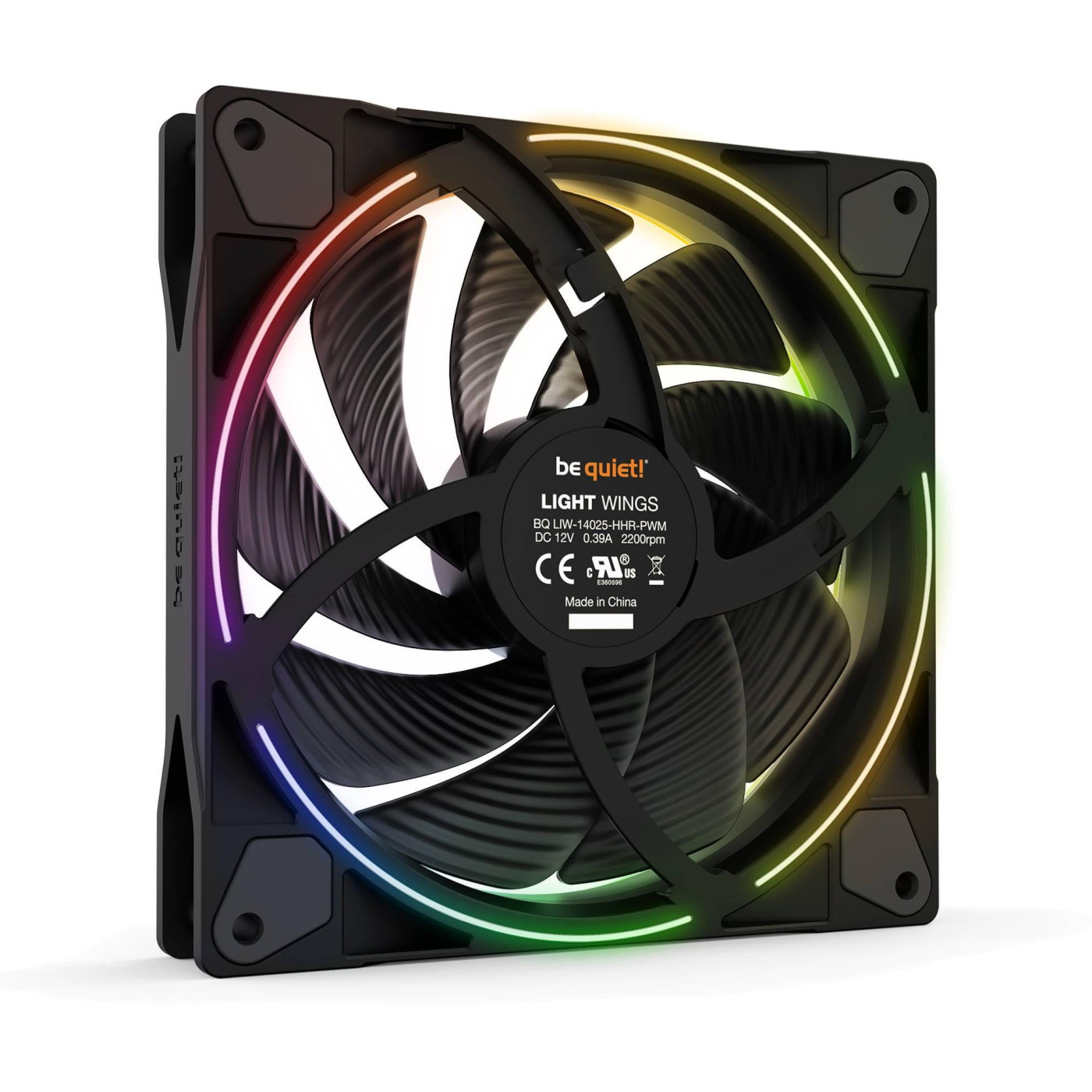 Комплект вентиляторів Be quiet! Light Wings 140mm PWM High-Speed 3 pack (BL079)