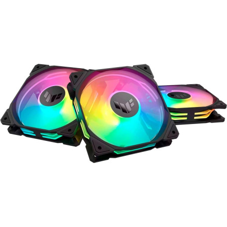 Комплект вентиляторів ASUS TUF Gaming 120мм TR120 ARGB Triple Pack Black (90DA0090-B09020)
