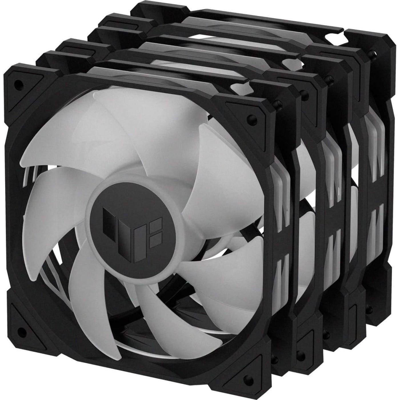 Комплект вентиляторів ASUS TUF Gaming 120мм TR120 ARGB Triple Pack Black (90DA0090-B09020)
