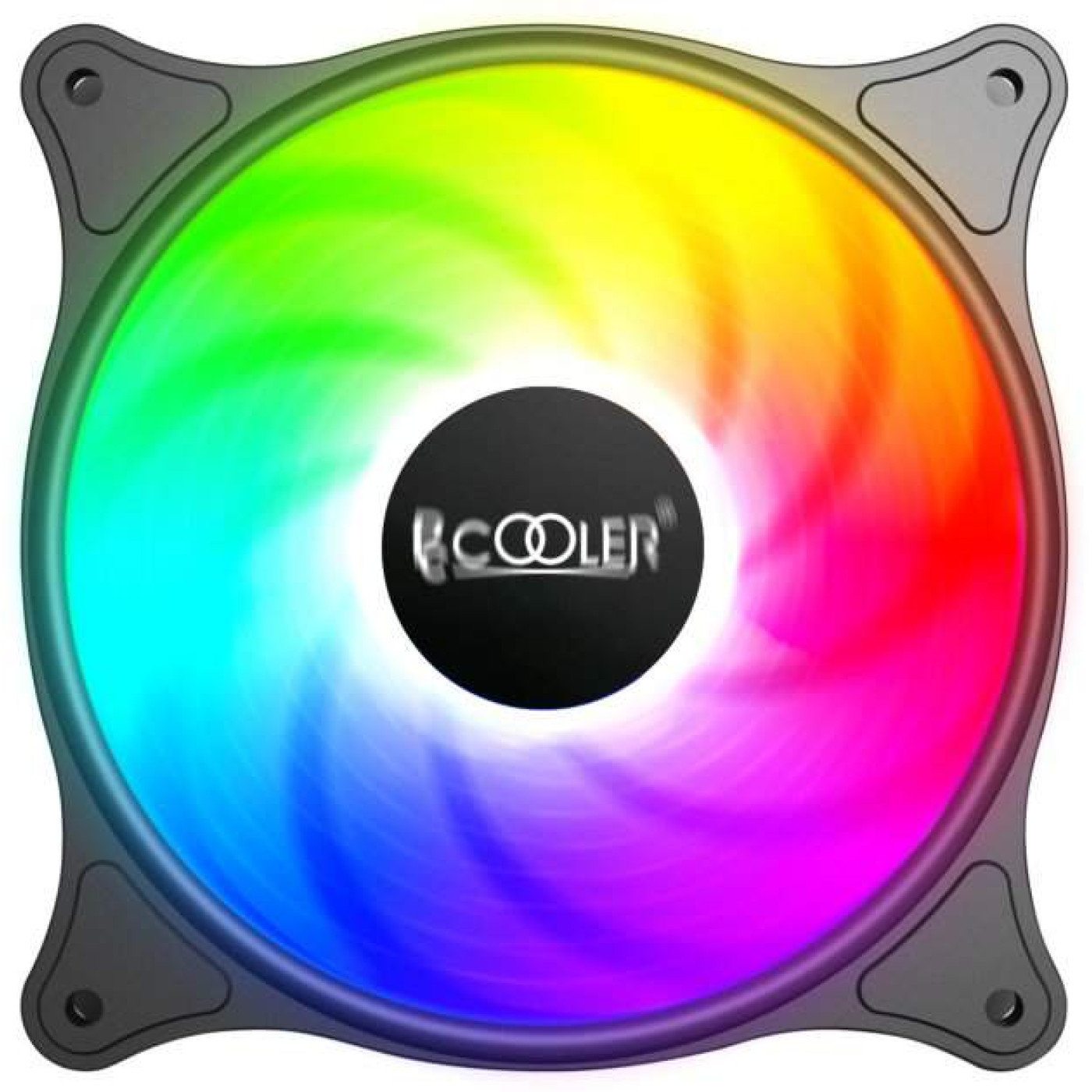 Вентилятор PcCooler Halo Dynamic Color Fan FX-120-3 Black (FX-120-3)