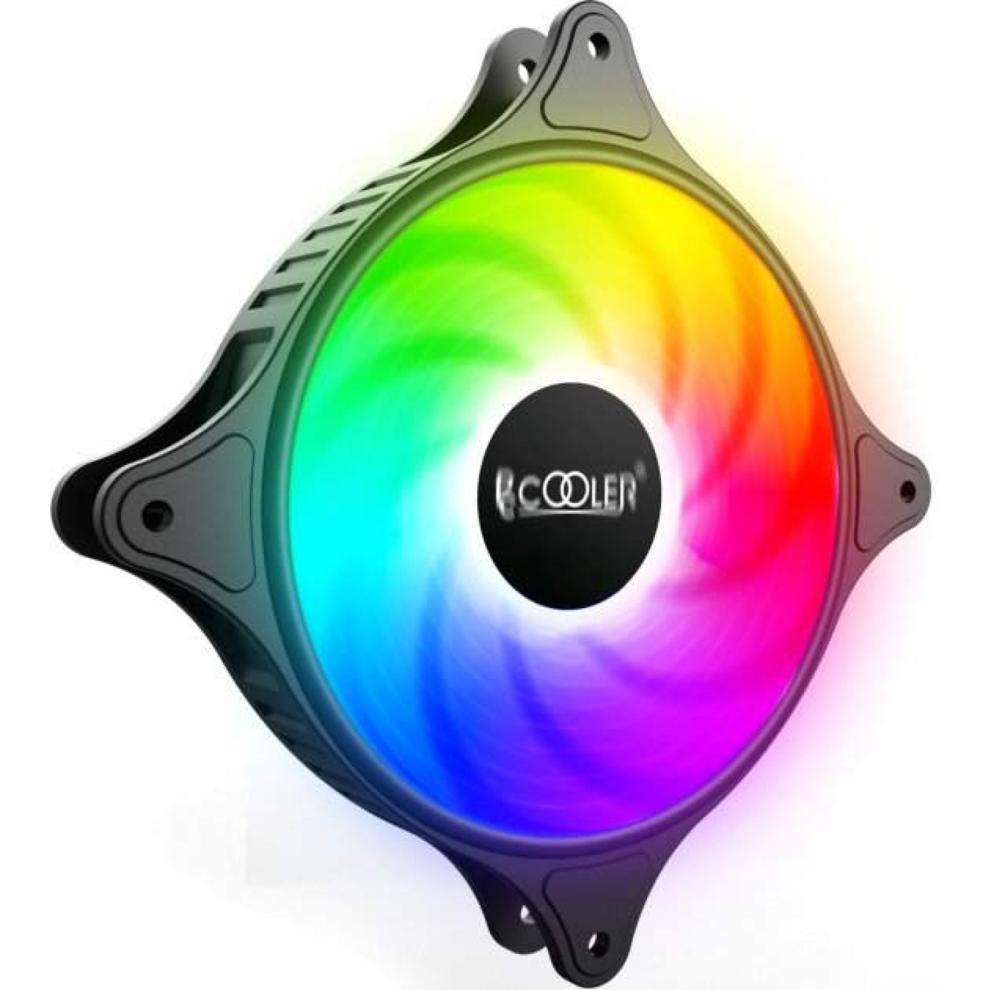 Вентилятор PcCooler Halo Dynamic Color Fan FX-120-3 Black (FX-120-3)