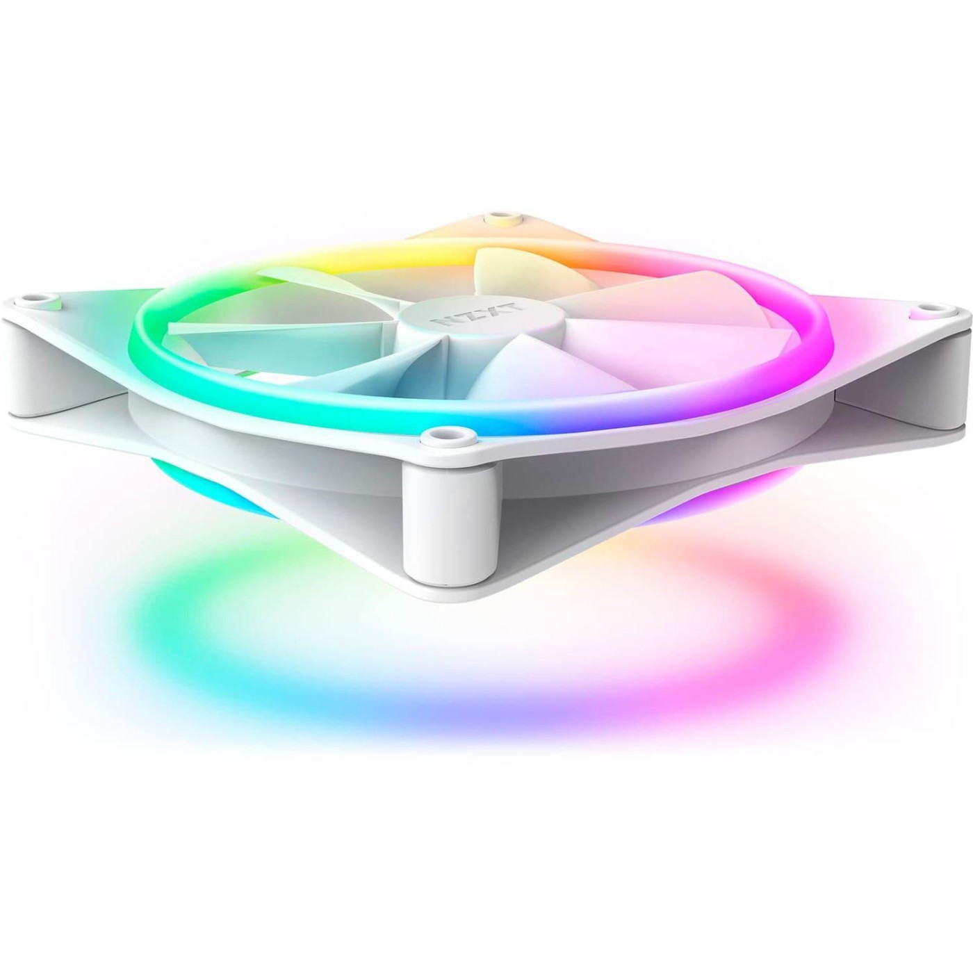 Вентилятор NZXT F140RGB Duo - 140mm Dual-sided RGB Fan - Single Pack (White) (RF-D14SF-W1)