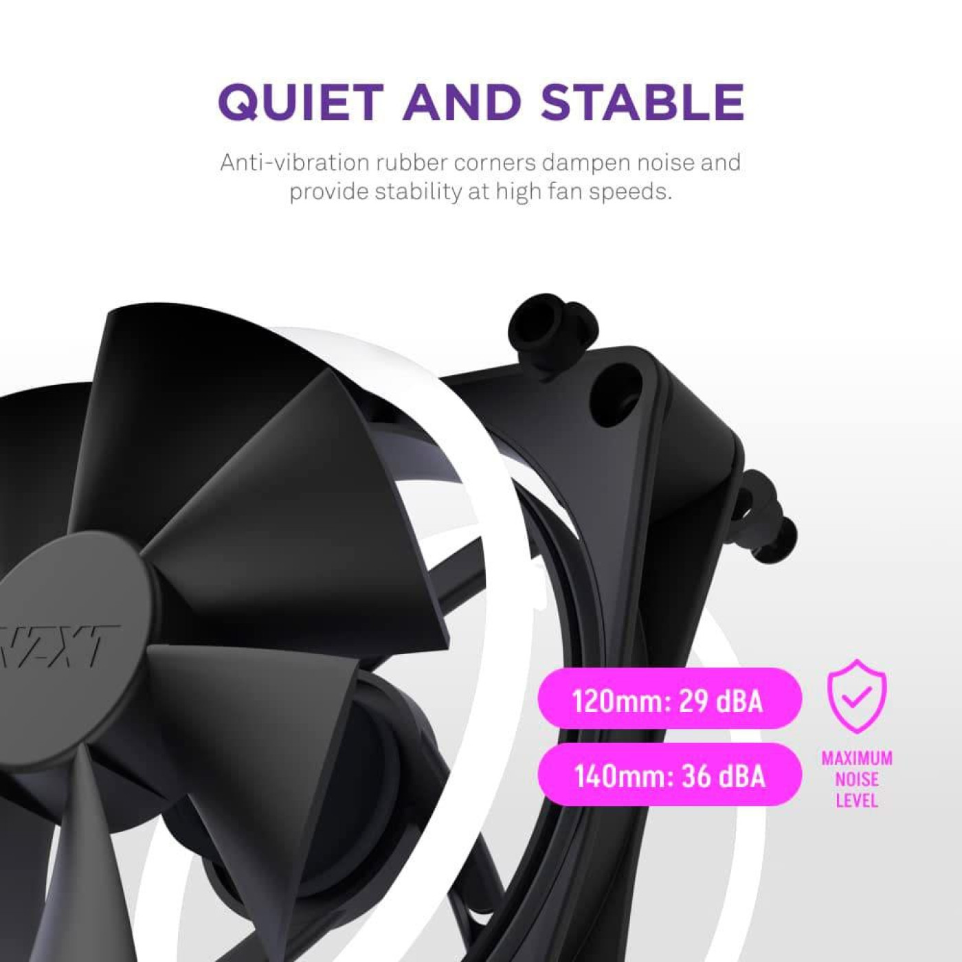 Вентилятор NZXT NZXT, F140RGB Duo - 140mm Dual-sided RGB Fan - Twin Pack (Black) (RF-D14DF-B1)