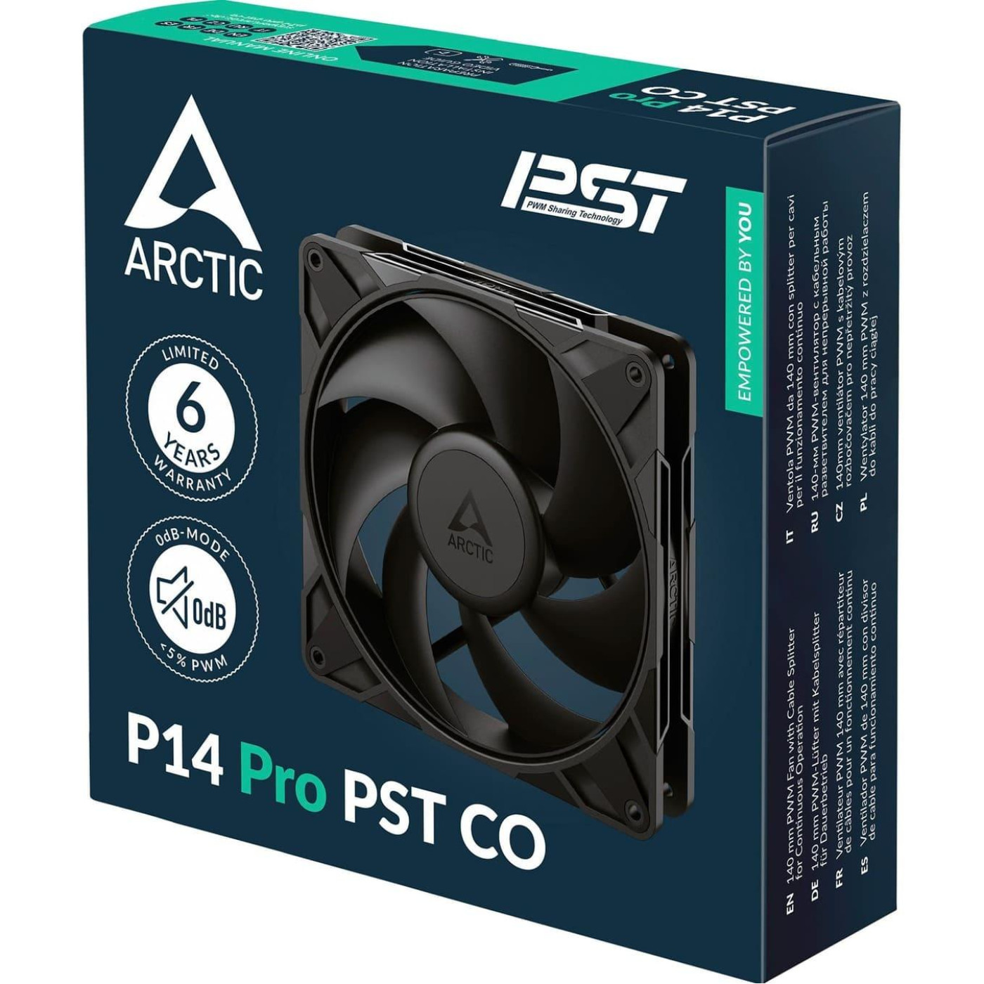 Вентилятор Arctic P14 Pro PST CO (ACFAN00316A) Black