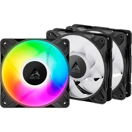 Комплект вентиляторов Arctic P12 Pro A-RGB 3-Fan Pack (ACFAN00310A) Black