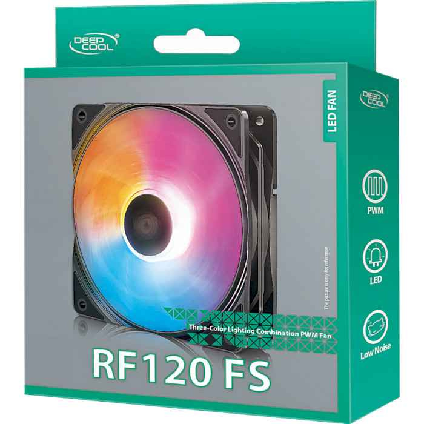Вентилятор Deepcool RF120FS 120mm pwm 500-1500 RPM (DP-FLED3-RF120-FS)