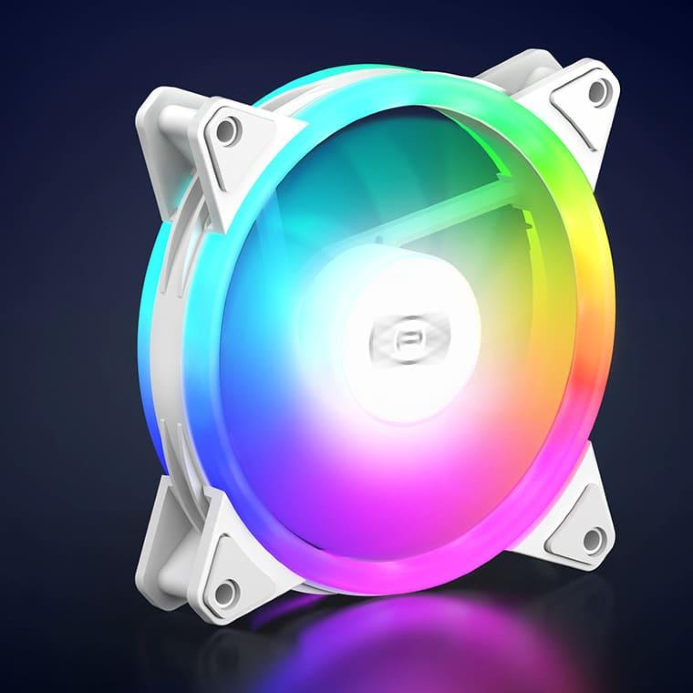 Вентилятор PcCooler F3 T120 120мм ARGB WH (F3 T120 ARGB WH)