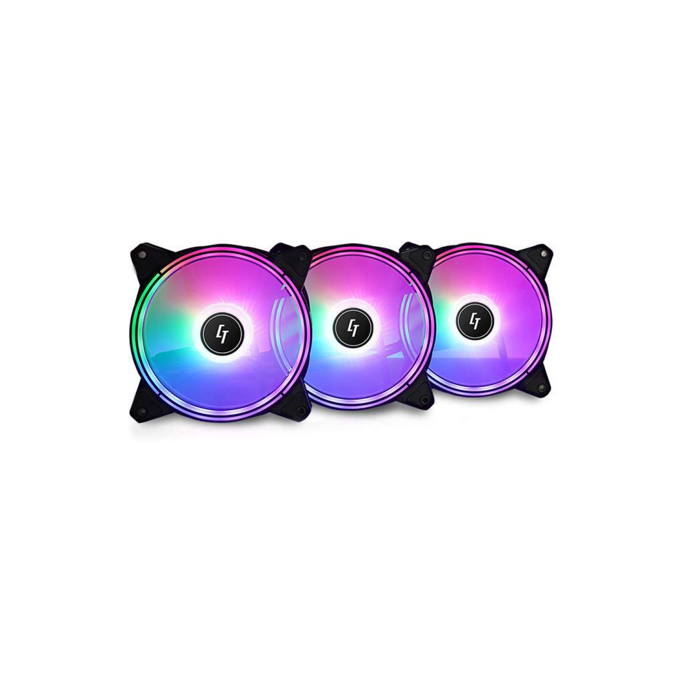 Вентилятор Chieftec Nova Set 3-Pack (NF-3012-RGB)
