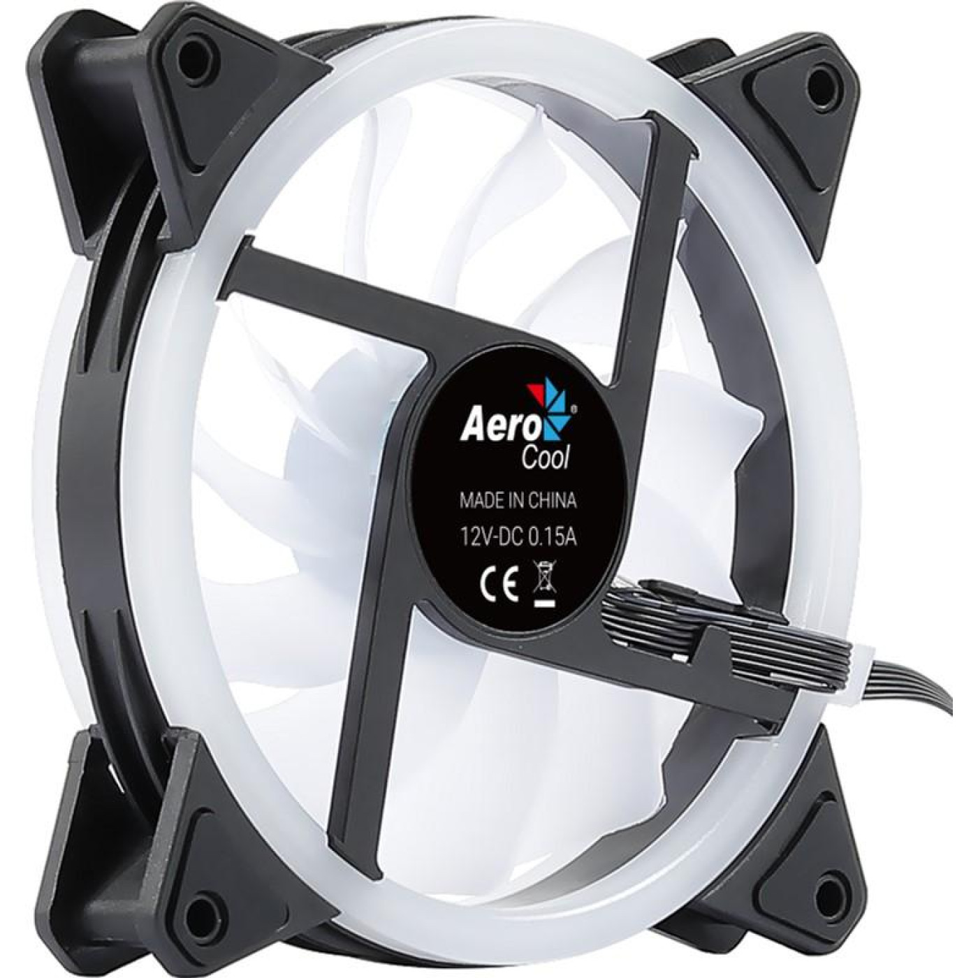 Вентилятор Aerocool Duo 12 ARGB, 120х120х25 мм, 6-pin (ACF3-DU10217.11)