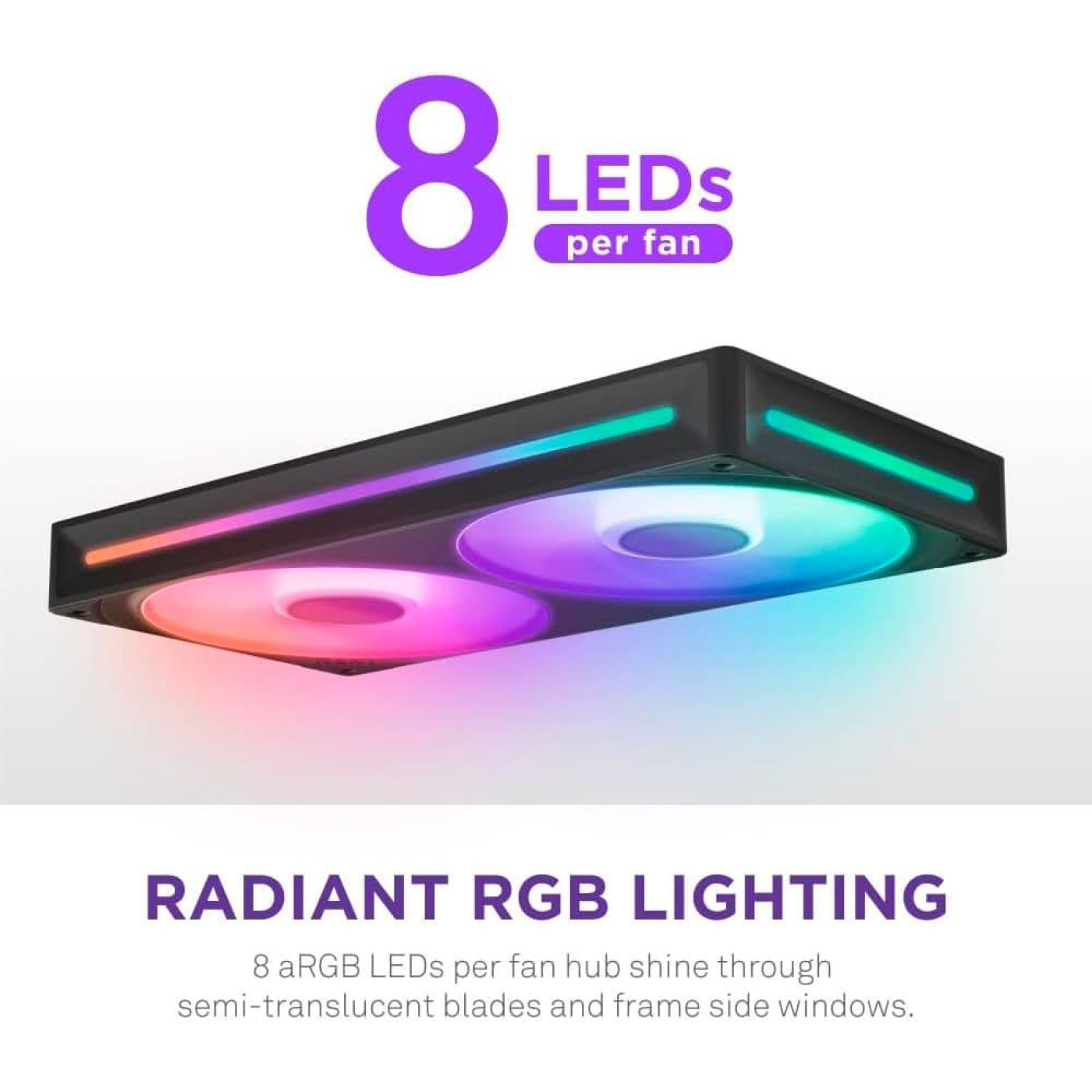 Вентилятор NZXT F240 RGB Core Black (RF-U24HF-B1)