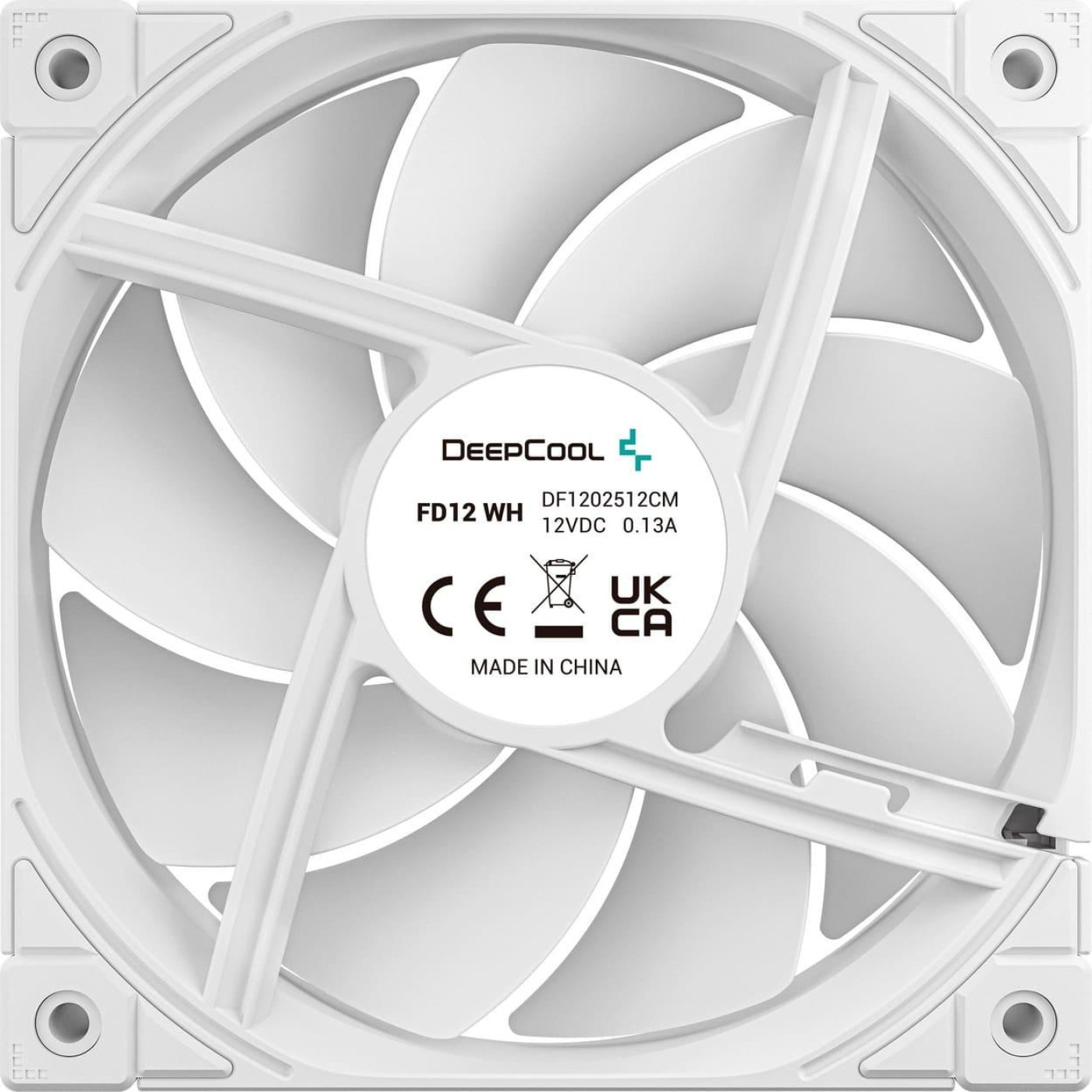 Вентилятор Deepcool FD12 WH (R-FD12-WHNPN1-G)