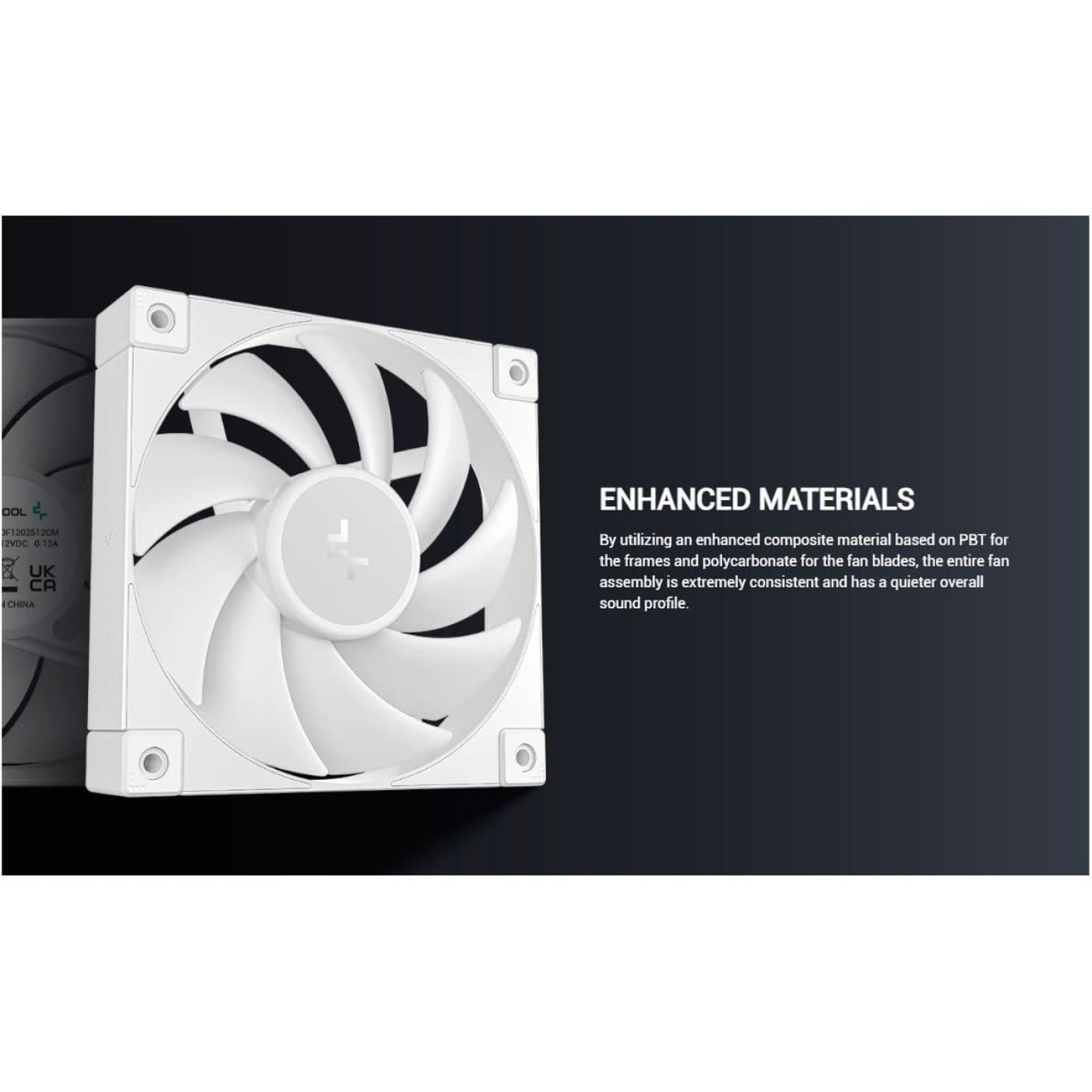 Вентилятор Deepcool FD12 WH (R-FD12-WHNPN1-G)