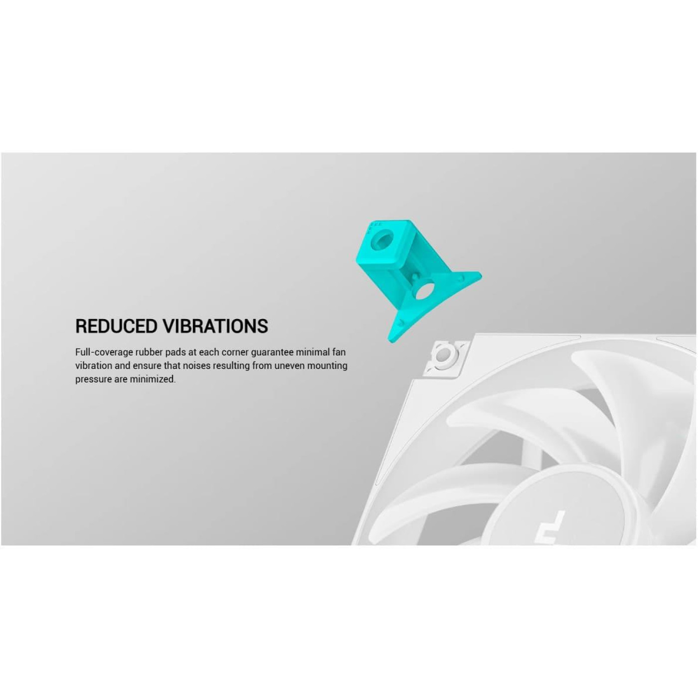 Вентилятор Deepcool FD12 WH (R-FD12-WHNPN1-G)